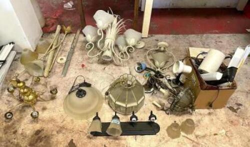 ASSORTED LIGHTING FIXTURES AS SHOWN