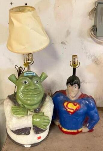 (2) THEMED LAMPS