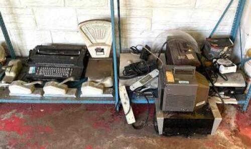 ASSORTED VINTAGE ELECTRONICS AND ITEMS AS SHOWN