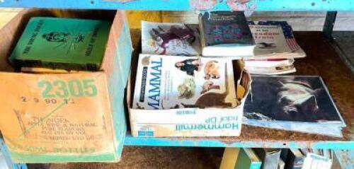 ASSORTED BOOKS AND PHOTOGRAPHS AS SHOWN