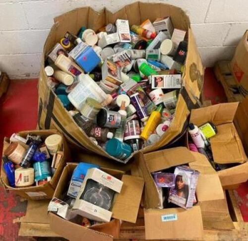 PALLET OF ASSORTED BEAUTY PRODUCTS AS SHOWN