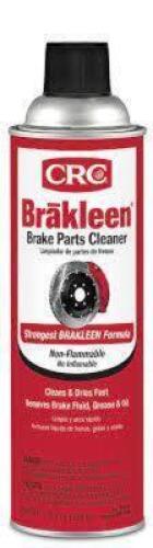 DESCRIPTION: (6) BRAKE PARTS CLEANER BRAND/MODEL: CRC BRAKLEEN RETAIL$: $11.00 EA SIZE: 20 OZ QTY: 6