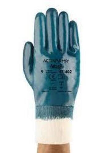 DESCRIPTION: (1) PACK OF (12) GENERAL WORK GLOVESBRAND/MODEL: ANSELL #47-402RETAIL$: $50.00 EASIZE: SIZE 9QTY: 1