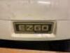 DESCRIPTION: EZ GO ECLECTIC CART W/ UTILITY BED. ADDITIONAL INFORMATION WORKING ORDER UNKNOWN. COMES WITH CHARGER, HOWEVER CHARGE APPEARS TO BE BROKEN - 5