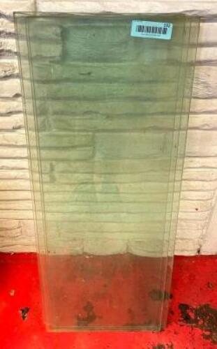 (4) 30" GLASS SHELVES