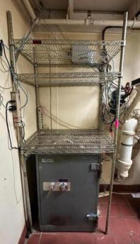 DESCRIPTION: WIRE SHELVING UNIT LOCATION: OFFICE QTY: 1