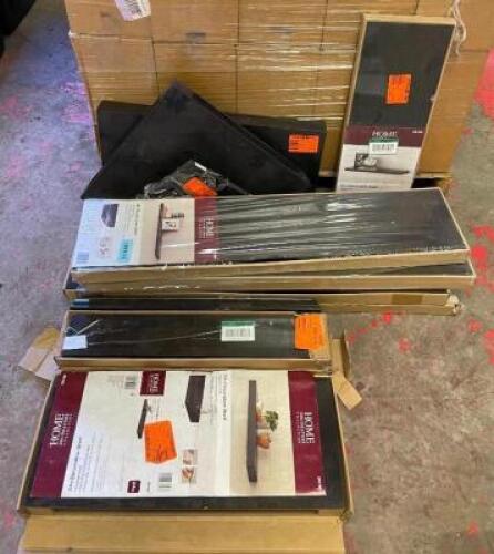 ASSORTED HOME DECORATORS COLLECTION SHELVES