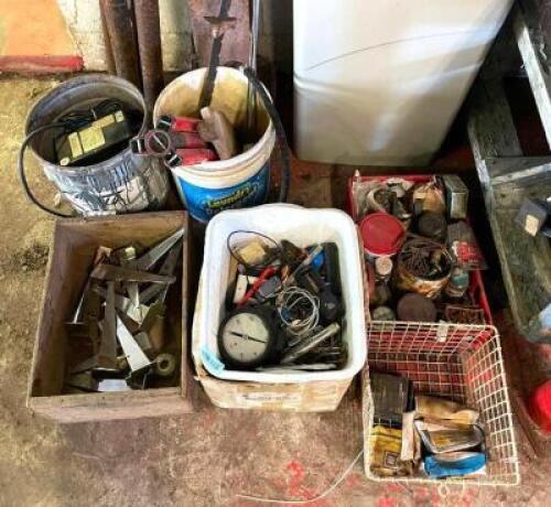 ASSORTED TOOLS, PARTS, HARDWARE, ETC.
