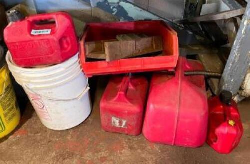 ASSORTED GAS CANISTERS AS SHOWN