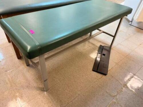 DESCRIPTION: 70" X 30" THERAPY BED SIZE 70" X 30" LOCATION: COT ROOM QTY: 1