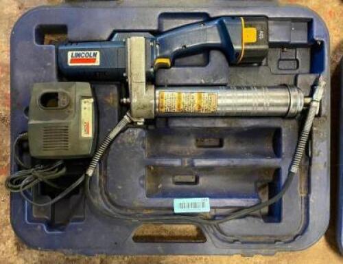 LINCOLN BATTERY POWERED GREASE GUN