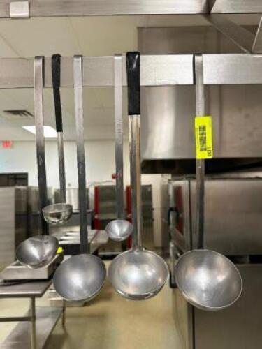 (6) PIECE STAINLESS LADLE SET