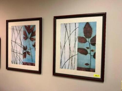 (2) FRAME PRINTS