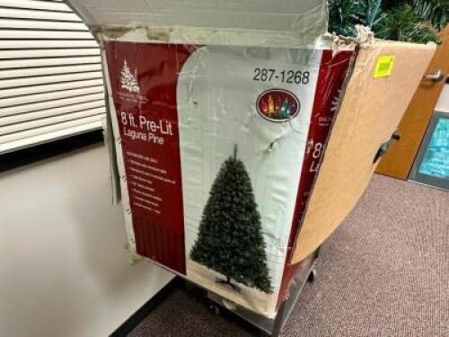 8' PRE LIT CHRISTMAS TREE