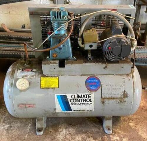INGERSOLL RAND CLIMATE CONTROL AIR COMPRESSOR