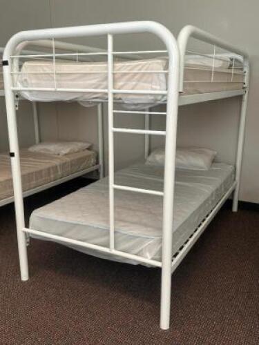 (4) METAL BUNK BEDS
