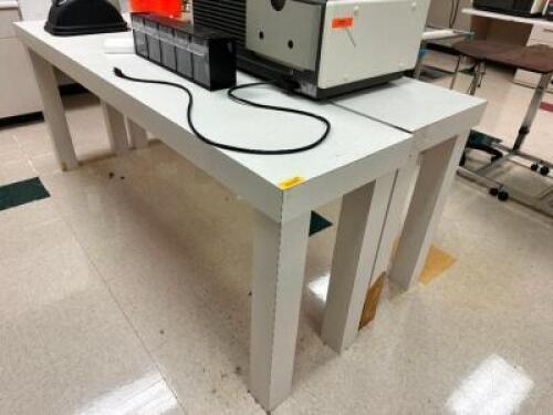 (2) 8' X 20" COMPOSITE TABLES