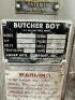 DESCRIPTION: BUTCHER BOY MIXER GRINDER BRAND / MODEL: BUTCHER BOY 100/42 ADDITIONAL INFORMATION 208 V, 3 PHASE, 25 AMP LOCATION: MEAT ROOM QTY: 1 - 6