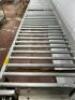 DESCRIPTION: 22' X 24" SECTION OF ROLLING CONVEYOR SIZE 22' X 24" LOCATION: MEAT ROOM QTY: 1 - 2