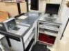 DESCRIPTION: NCR (5) TERMINAL TOUCH SCREEN POS SYSTEM, W/ (4) CHECK OUT SCANNERS AND SCALES. BRAND / MODEL: NCR ADDITIONAL INFORMATION NEW 2021 LOCATI - 5