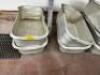 DESCRIPTION: (7) METAL MEAT PACKING TUBS LOCATION: MEAT ROOM THIS LOT IS: SOLD BY THE PIECE QTY: 7 - 2