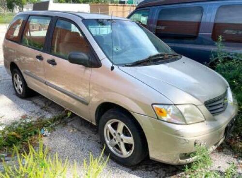 2000 Mazda MPV Van, VIN # JM3LW28GXY0147485