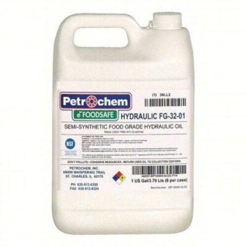 DESCRIPTION: (2) HYDRAULIC OIL BRAND/MODEL: FOODSAFE RETAIL$: $87.30 EA SIZE: 1 GALLON QTY: 2