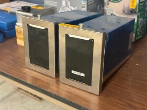 (2) - RECESSED NAPKIN DISPENSERS