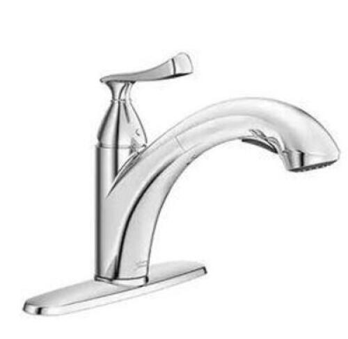 CHATFIELD SINGLE-HANDLE PULL-OUT SPRAYER KITCHEN FAUCET IN CHROME