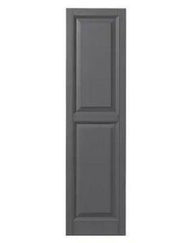 (4) - 15 IN. X 59 IN. RAISED PANEL POLYPROPYLENE SHUTTERS