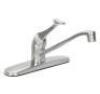 SINGLE-HANDLE STANDARD KITCHEN FAUCET IN CHROME