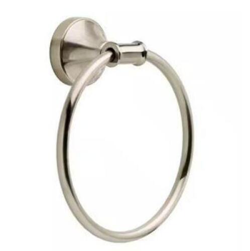 PHOEBE TOWEL RING IN BRUSHED NICKEL