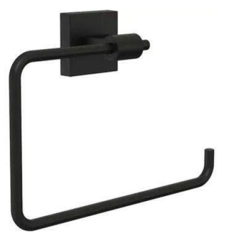 (2) - MAXTED TOWEL RING IN MATTE BLACK