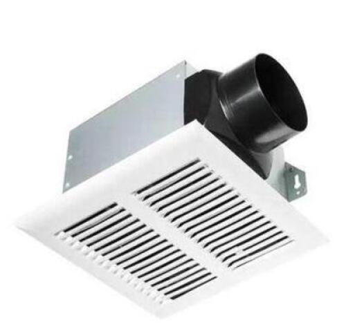 80 CFM CEILING MOUNT ROOM SIDE INSTALLATION HEAVY-DUTY BATHROOM EXHAUST FAN