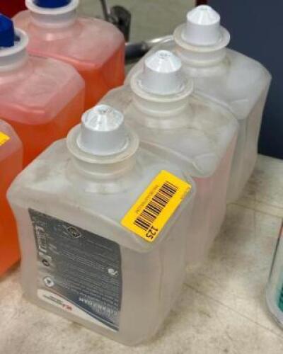 (3) - REFRESH CLEAR FOAM HAND SOAP DISPENSER INSERTS