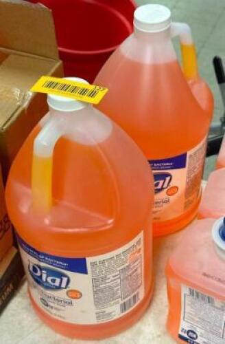 (2) - 1 GALLON JUGS OF ANTIBACTERIAL LIQUID HAND SOAP