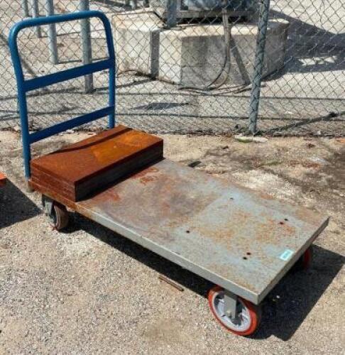 HEAVY DUTY ROLLING UTILITY CART