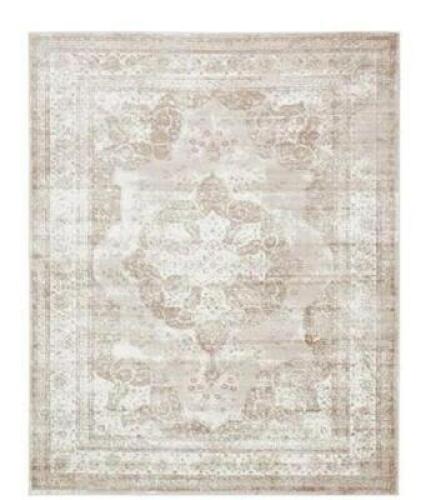 SOFIA SALLE GARNIER BEIGE 8 FT. X 10 FT. MEDALLION AREA RUG