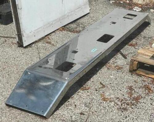 CHROME SEMI TRUCK BUMPER