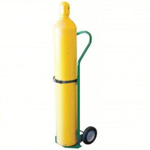 DESCRIPTION: (1) STANDARD CYLINDER HAND TRUCK BRAND/MODEL: SAFTCART #5WXF6 INFORMATION: GREEN RETAIL$: $246.06 EA SIZE: 250 LB LOAD CAPACITY, 6 IN X 1