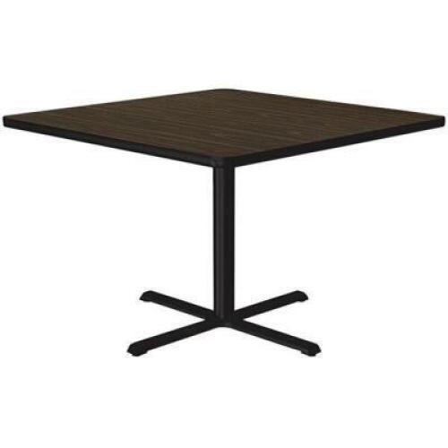 DESCRIPTION: (1) SQUARE CAFE TABLE BRAND/MODEL: MONARCH SPECIALTIES INFORMATION: CHERRY RETAIL$: $266.77 EA SIZE: MISSING HARDWARE FOR LEGS QTY: 1