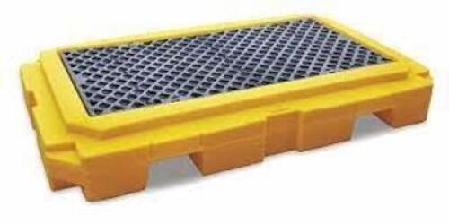 DESCRIPTION: (1) DRUM SPILL CONTAINMENT PALLET BRAND/MODEL: ULTRATECH #53CP34 INFORMATION: YELLOW RETAIL$: $544.11 EA SIZE: P2 WITH DRAIN QTY: 1