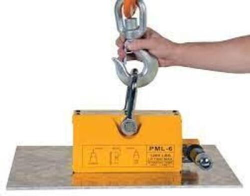 DESCRIPTION: (1) MAGNETIC LIFTER BRAND/MODEL: VESTIL #PML-6 INFORMATION: YELLOW RETAIL$: $580.86 EA SIZE: 1200 LB CAPACITY QTY: 1