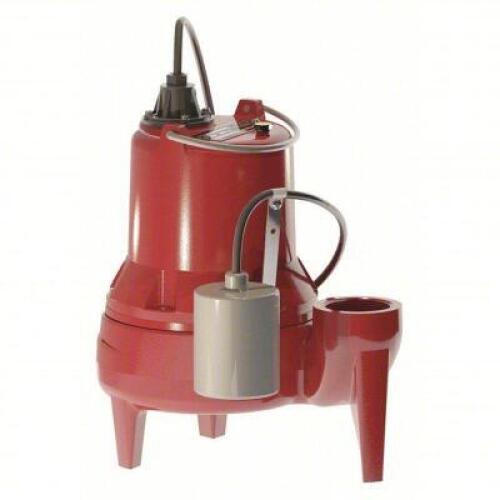 DESCRIPTION: (1) SEWAGE PUMP BRAND/MODEL: LIBERTY PUMPS #56KD52 RETAIL$: $589.60 EA SIZE: 4/10, 120V AC, 100 GPM QTY: 1