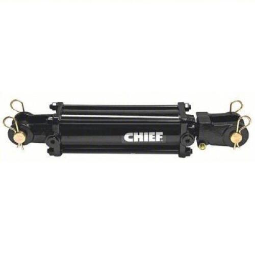 DESCRIPTION: (1) HYDRAULIC CYLINDER BRAND/MODEL: CHIEF RETAIL$: $231.17 EA SIZE: 4 IN STROKE, 2" BORE, 1.25" ROD DIAMETER QTY: 1
