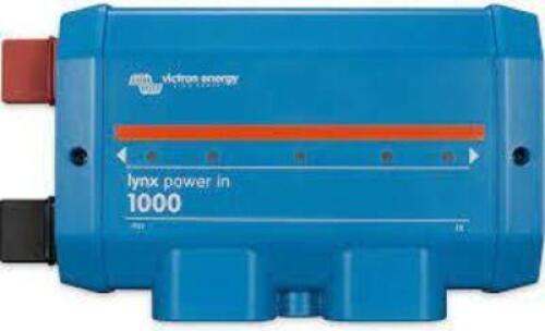DESCRIPTION: (1) LYNX POWER IN POWER DISTRIBUTION SYSTEM BRAND/MODEL: VICTRON ENERGY INFORMATION: BLUE RETAIL$: $156.40 EA SIZE: 1000 AMP QTY: 1