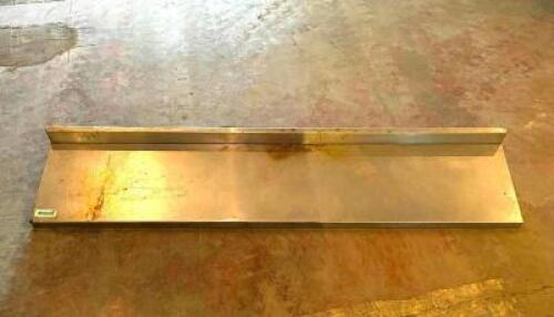 5 FOOT STAINLESS SHELF