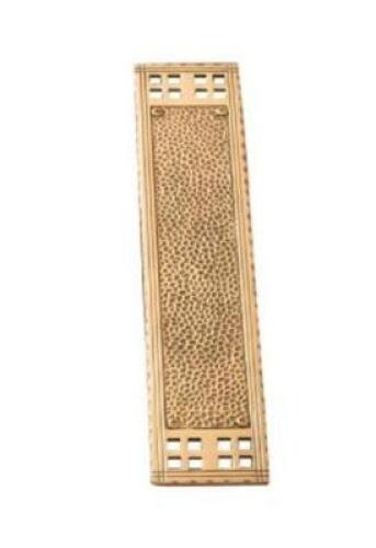 DESCRIPTION: (2) PUSH PLATES BRAND/MODEL: BRASS ACCENTS #A05-P5350-605 INFORMATION: POLISHED BRASS RETAIL$: $72.00 EA QTY: 2