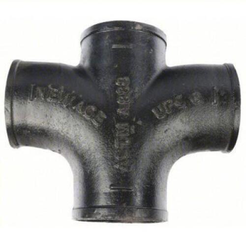 DESCRIPTION: (1) 3 WAY PIPE BRAND/MODEL: SANITARY CROSS #60WX47 INFORMATION: CAST IRON, BLACK RETAIL$: $308.62 EA SIZE: 4" X 4", MUST COME INSPECT FOR