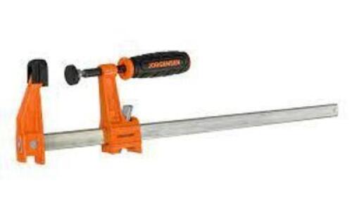 DESCRIPTION: (4) HEAVY DUTY BAR CLAMP BRAND/MODEL: JORGENSEN #3718-HD INFORMATION: ORANGE RETAIL$: $22.27 EA SIZE: 18" QTY: 4